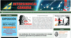 Desktop Screenshot of intersindicalcanaria.org